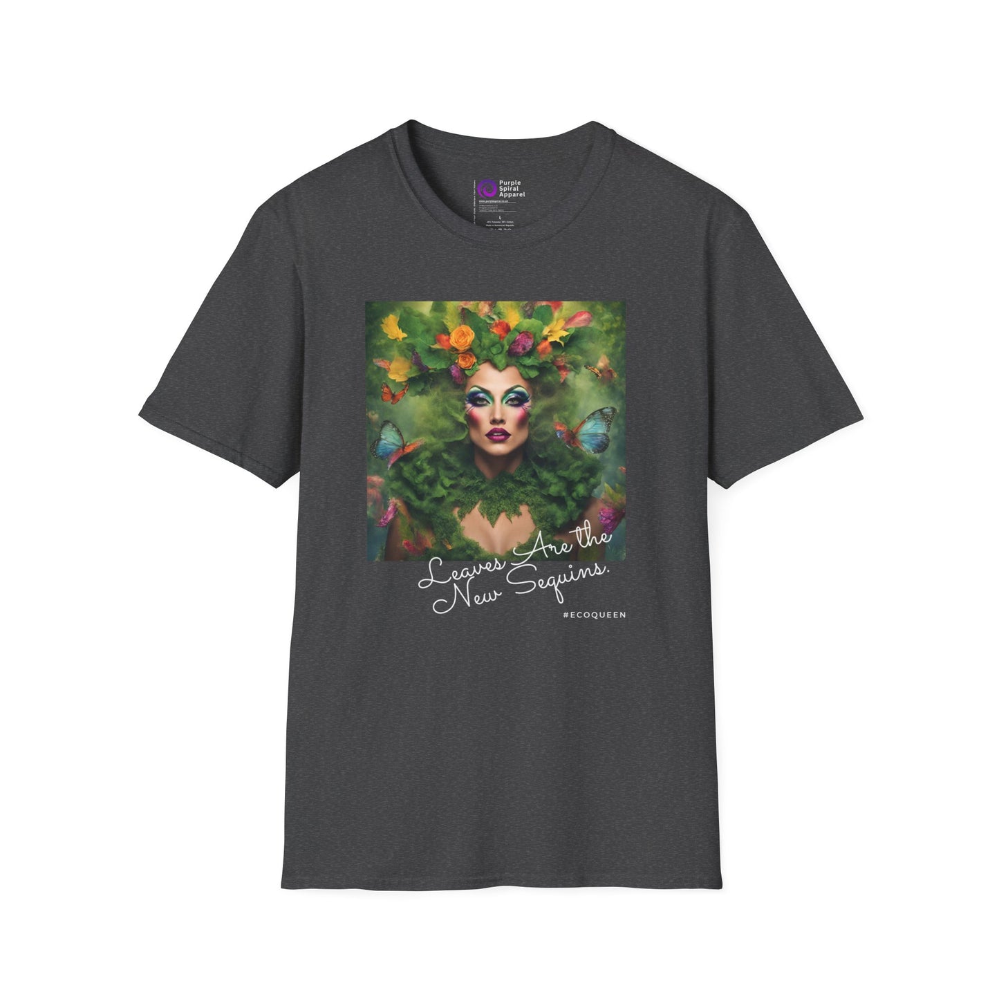 Leaves Are the New Sequins Shirt - Dark