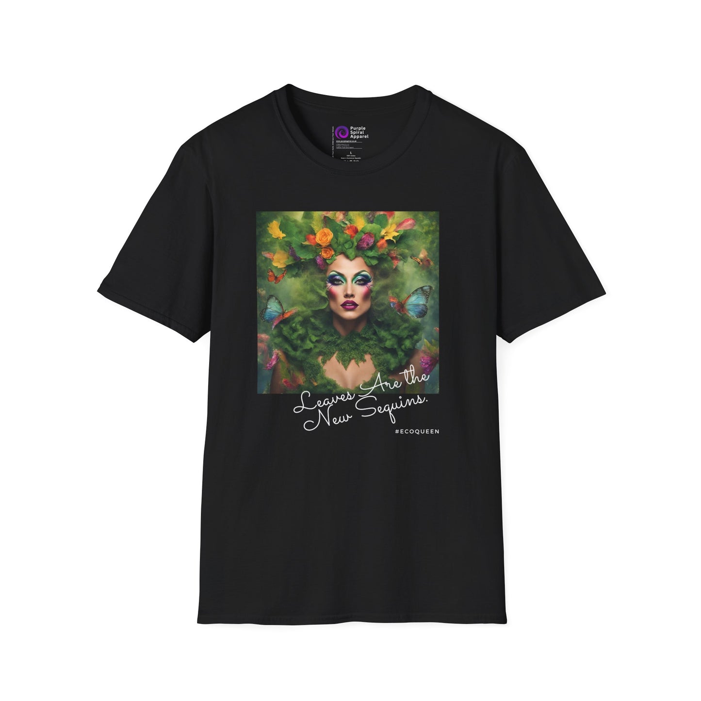 Leaves Are the New Sequins Shirt - Dark