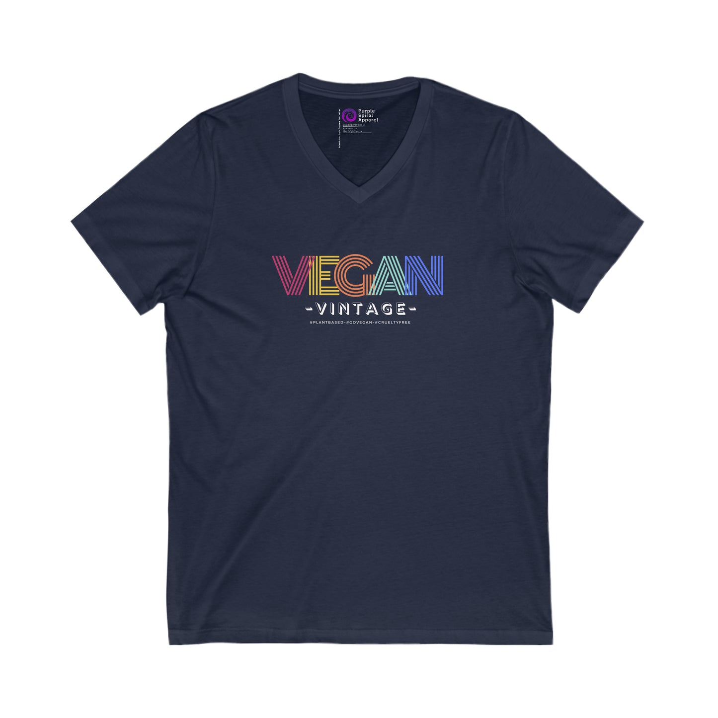 Vegan Vintage V-Neck