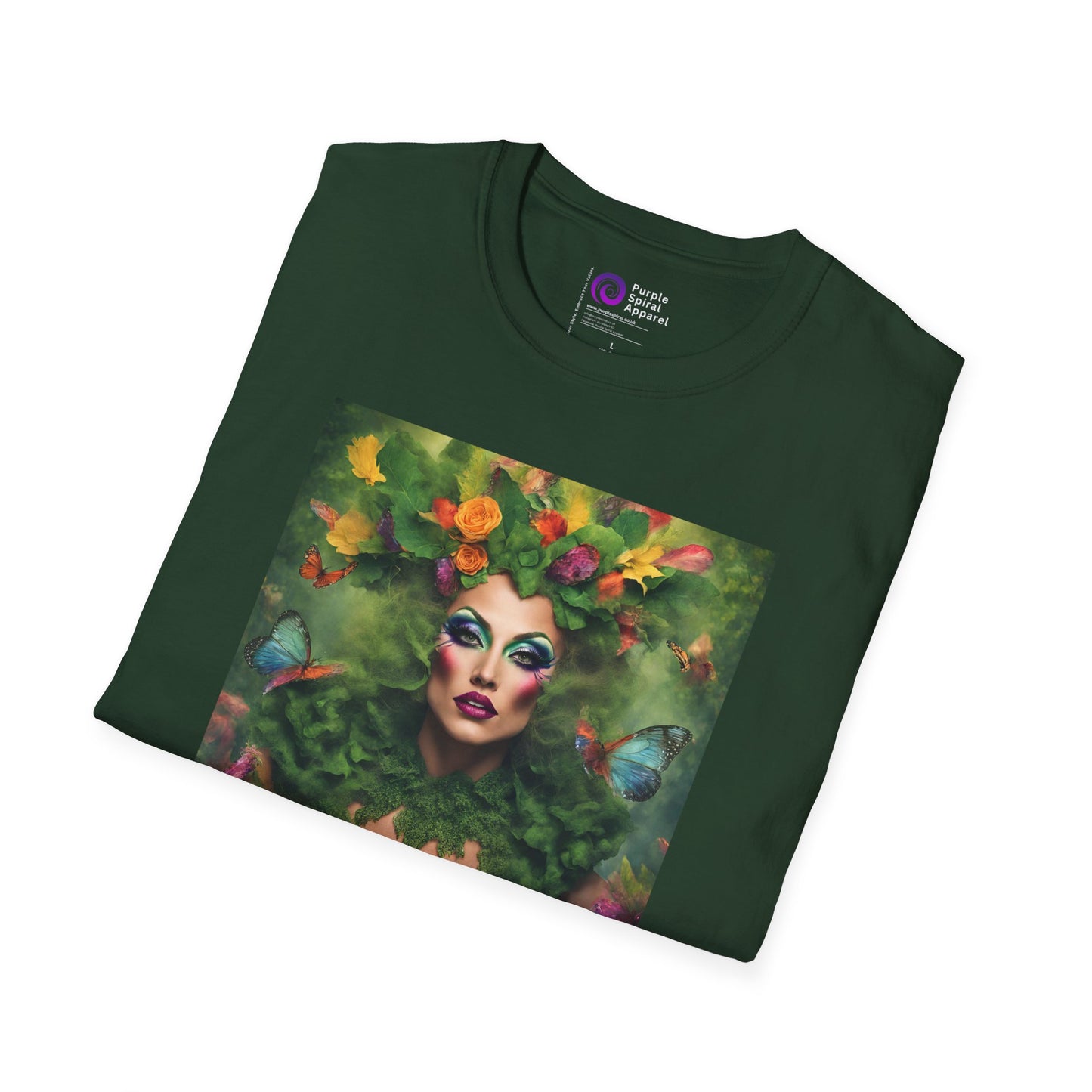 Leaves Are the New Sequins Shirt - Dark
