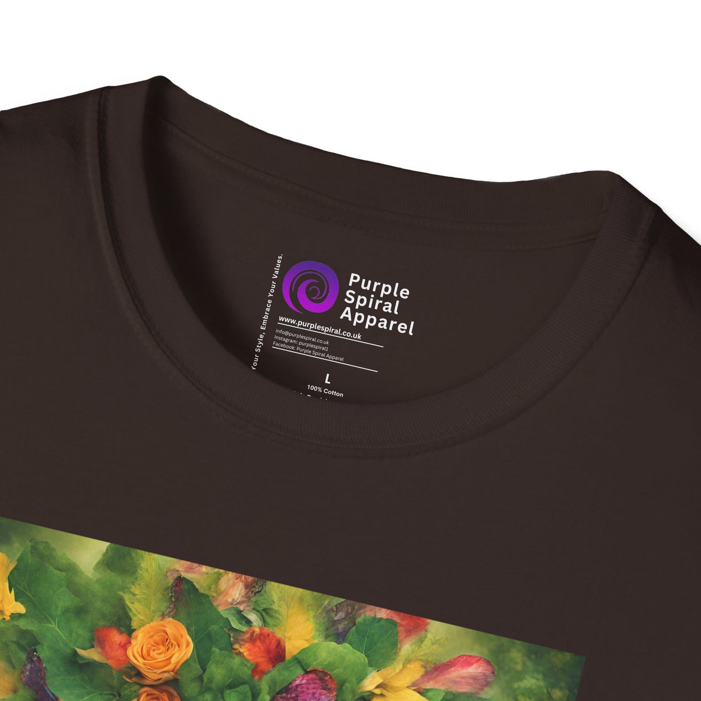 Leaves Are the New Sequins Shirt - Dark
