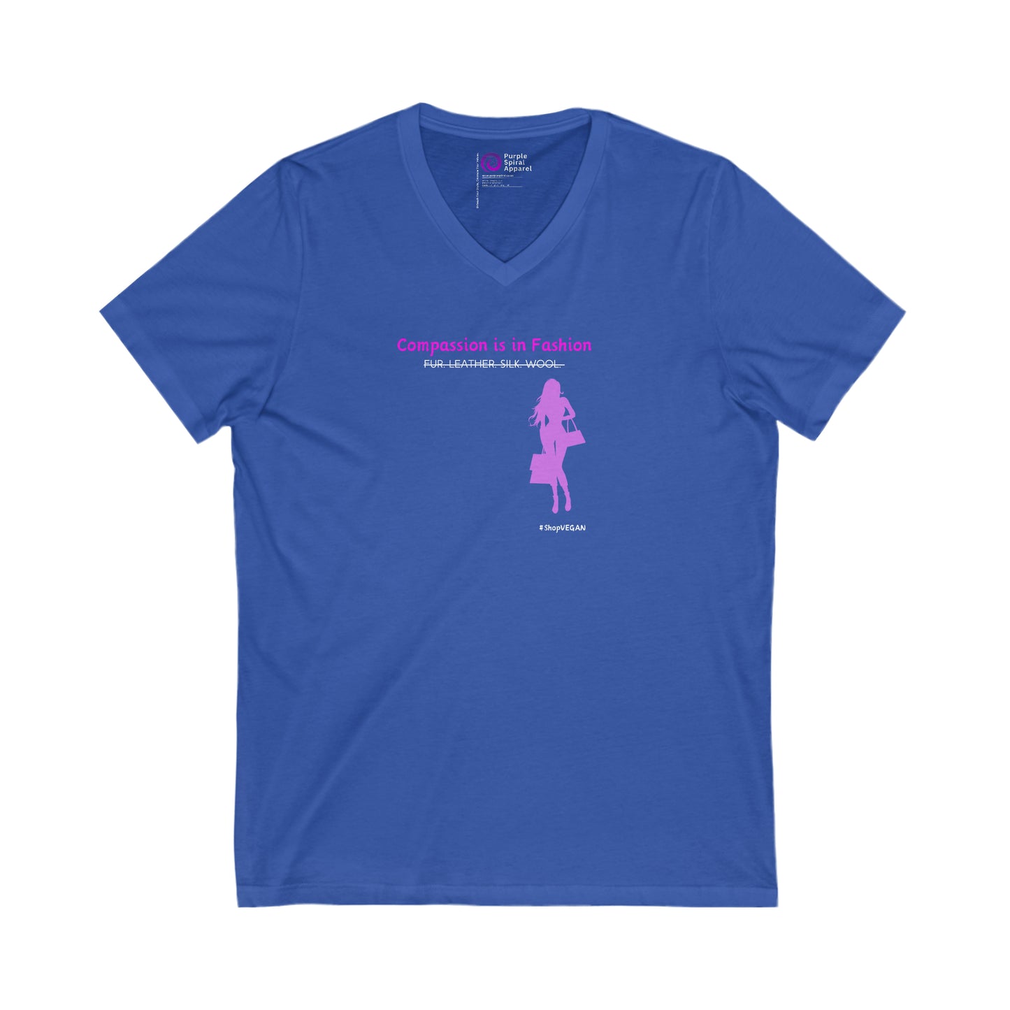 Compassion is in Fashion Shirt V Neck