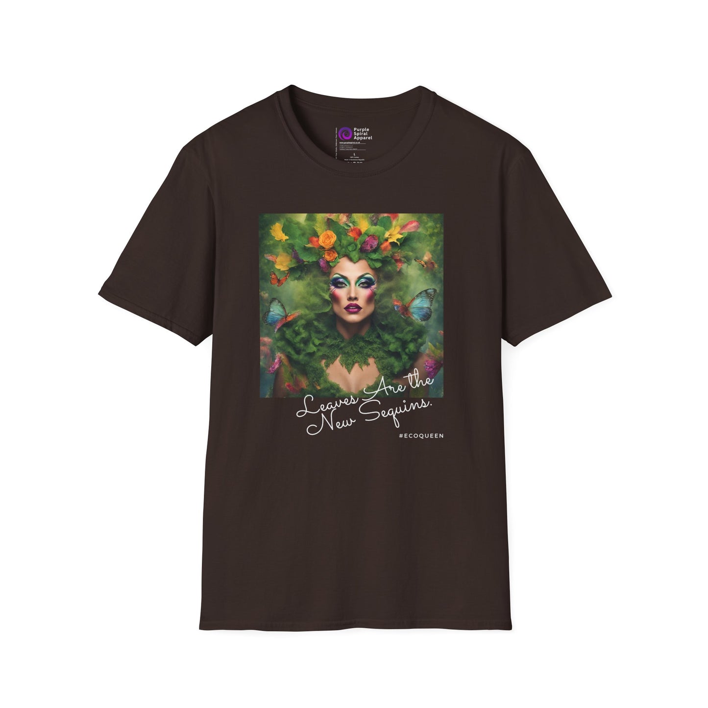 Leaves Are the New Sequins Shirt - Dark