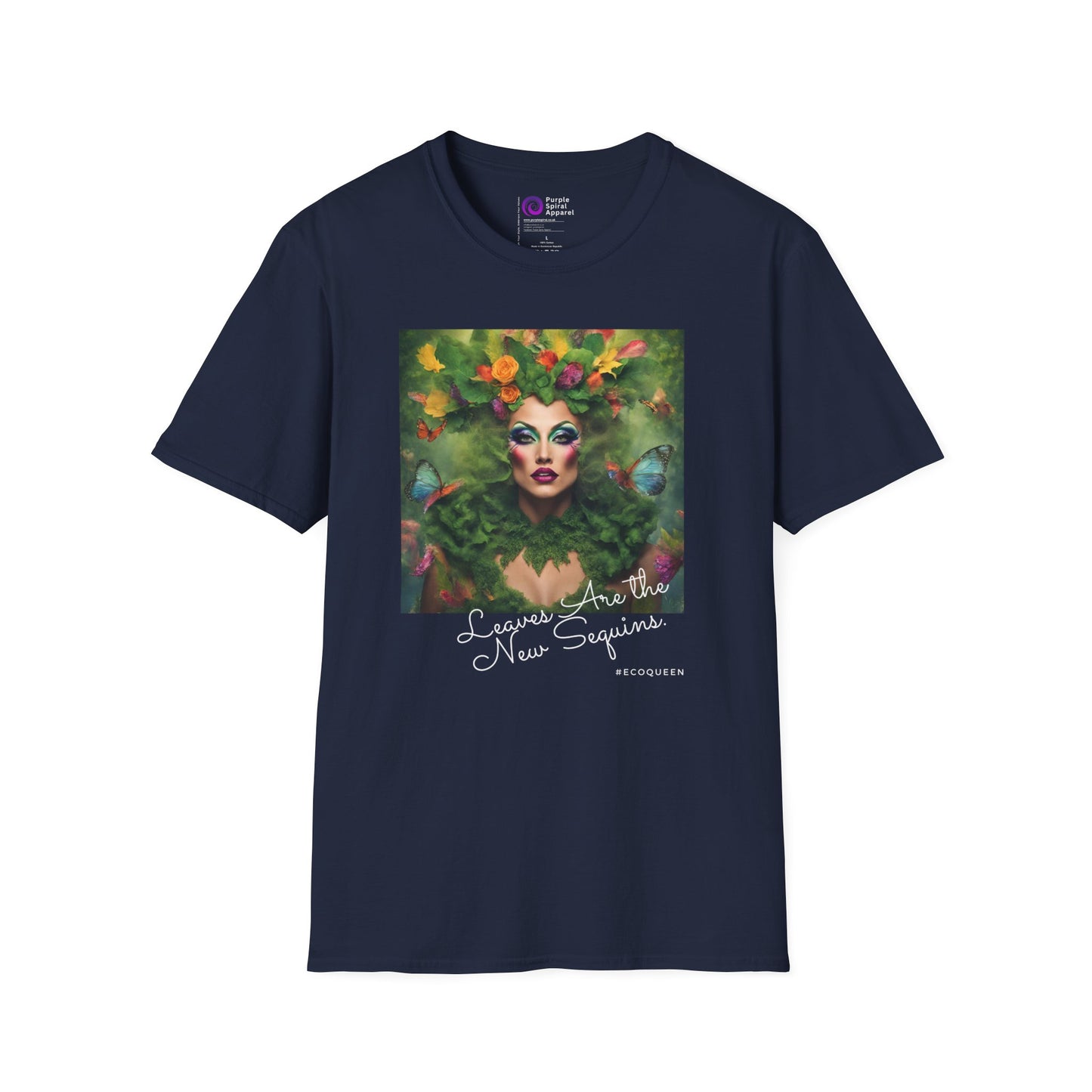 Leaves Are the New Sequins Shirt - Dark