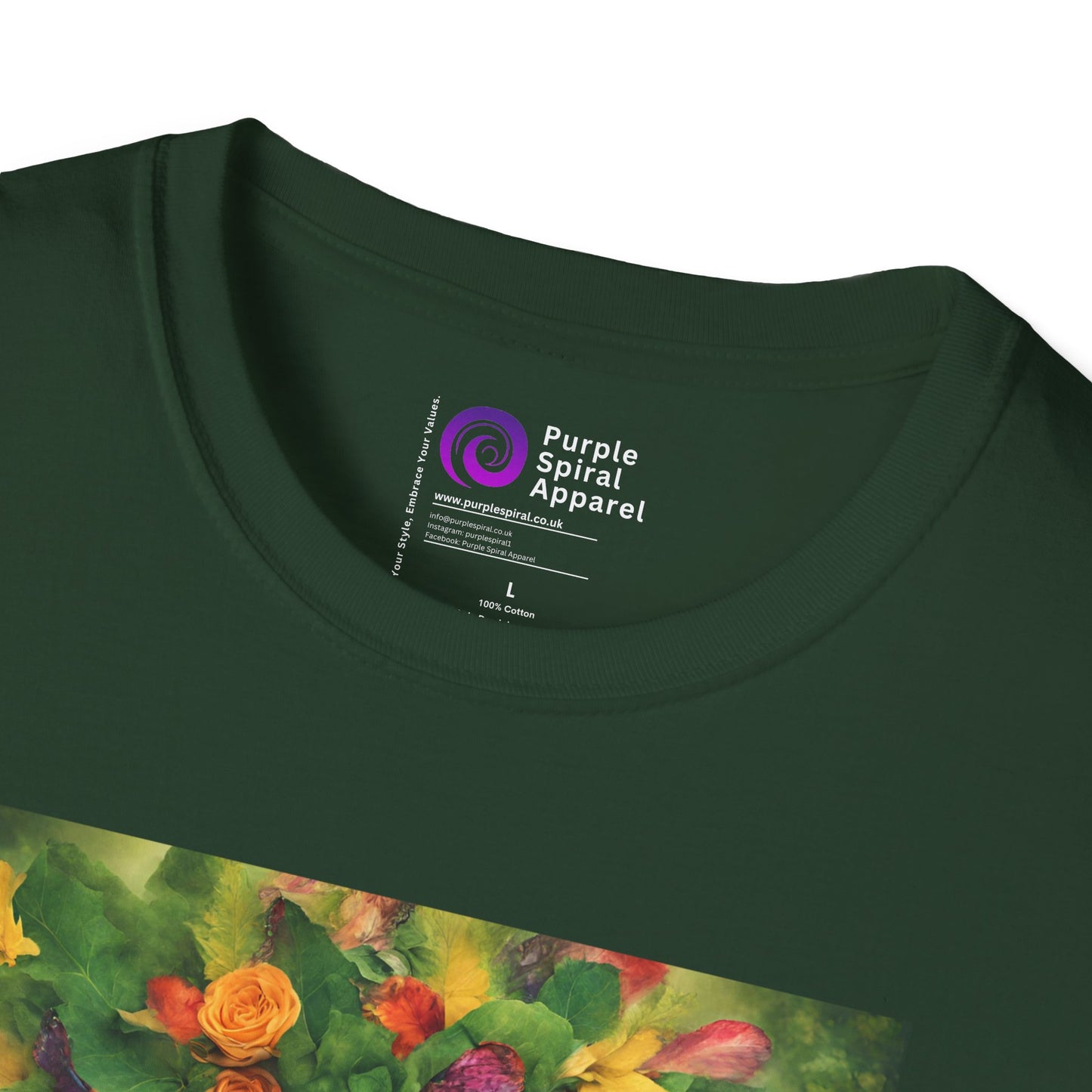 Leaves Are the New Sequins Shirt - Dark