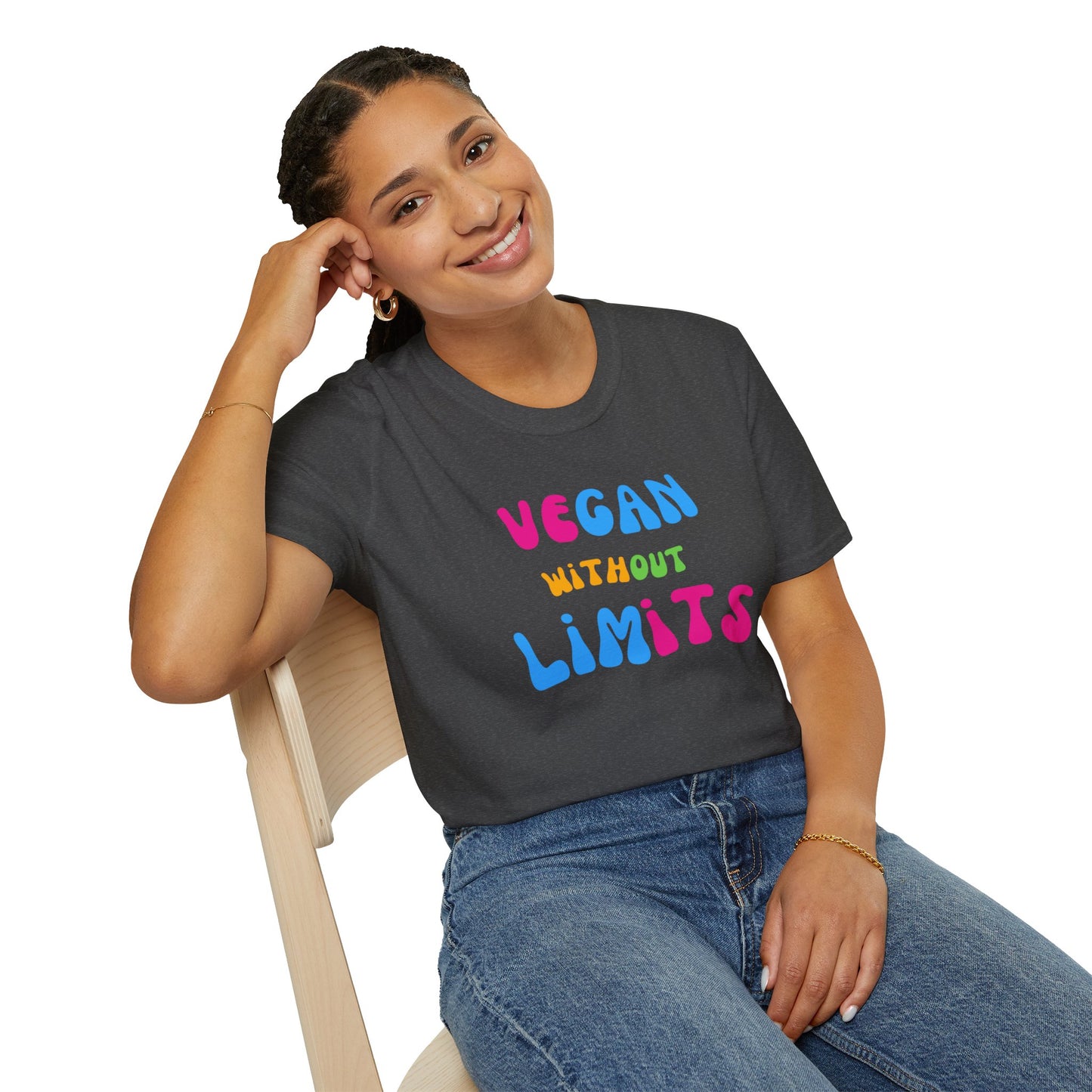 Vegan Without Limits [Unisex Softstyle Tee]