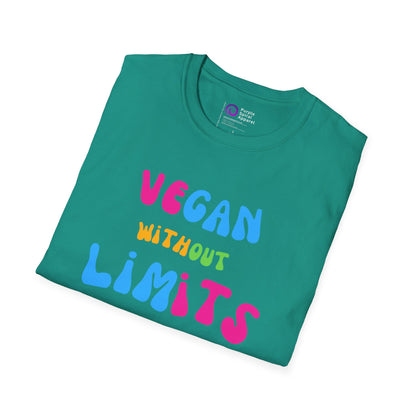 Vegan Without Limits [Unisex Softstyle Tee]