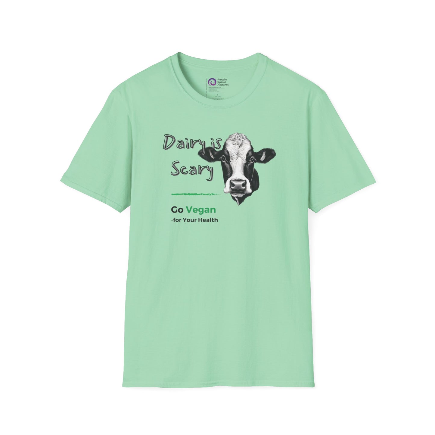 Dairy is Scary - Lighter Options [Unisex Softstyle Tee]