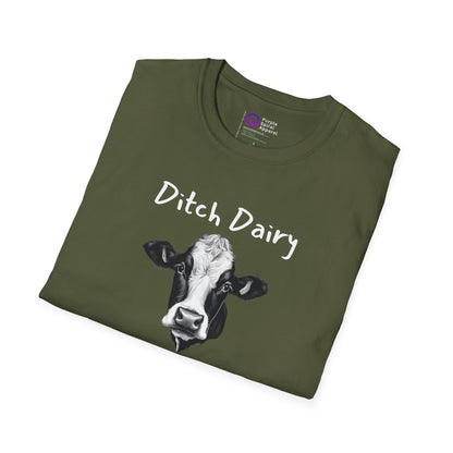 Ditch Dairy - Dark [Unisex Softstyle Tee]