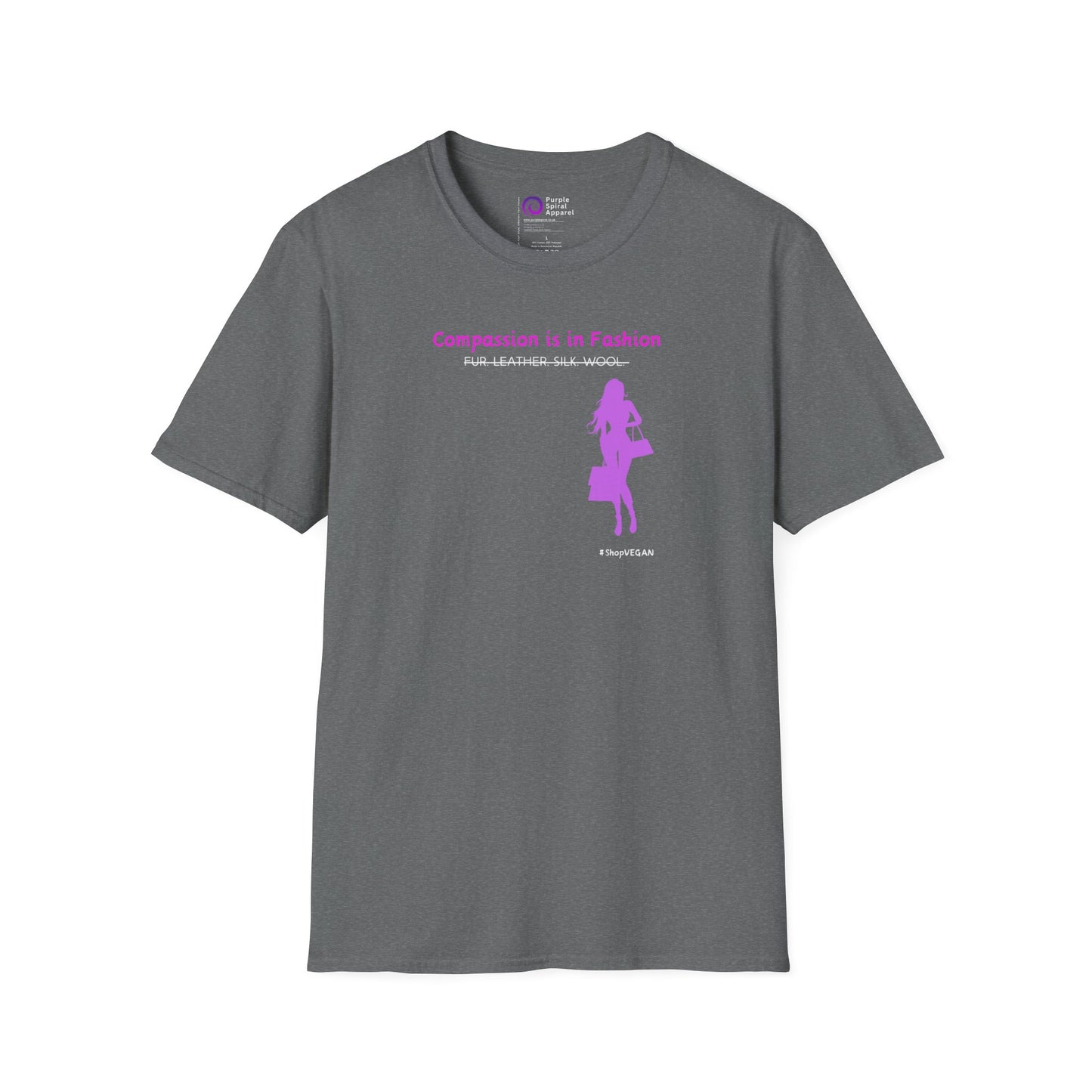 Compassion Is In Fashion [Unisex Softstyle Tee]