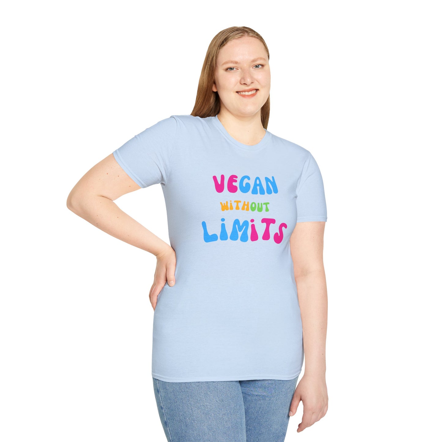 Vegan Without Limits [Unisex Softstyle Tee]