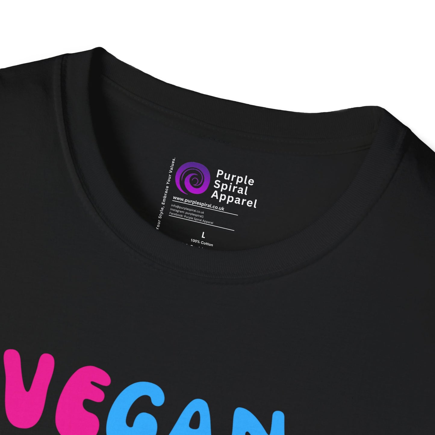 Vegan Without Limits [Unisex Softstyle Tee]