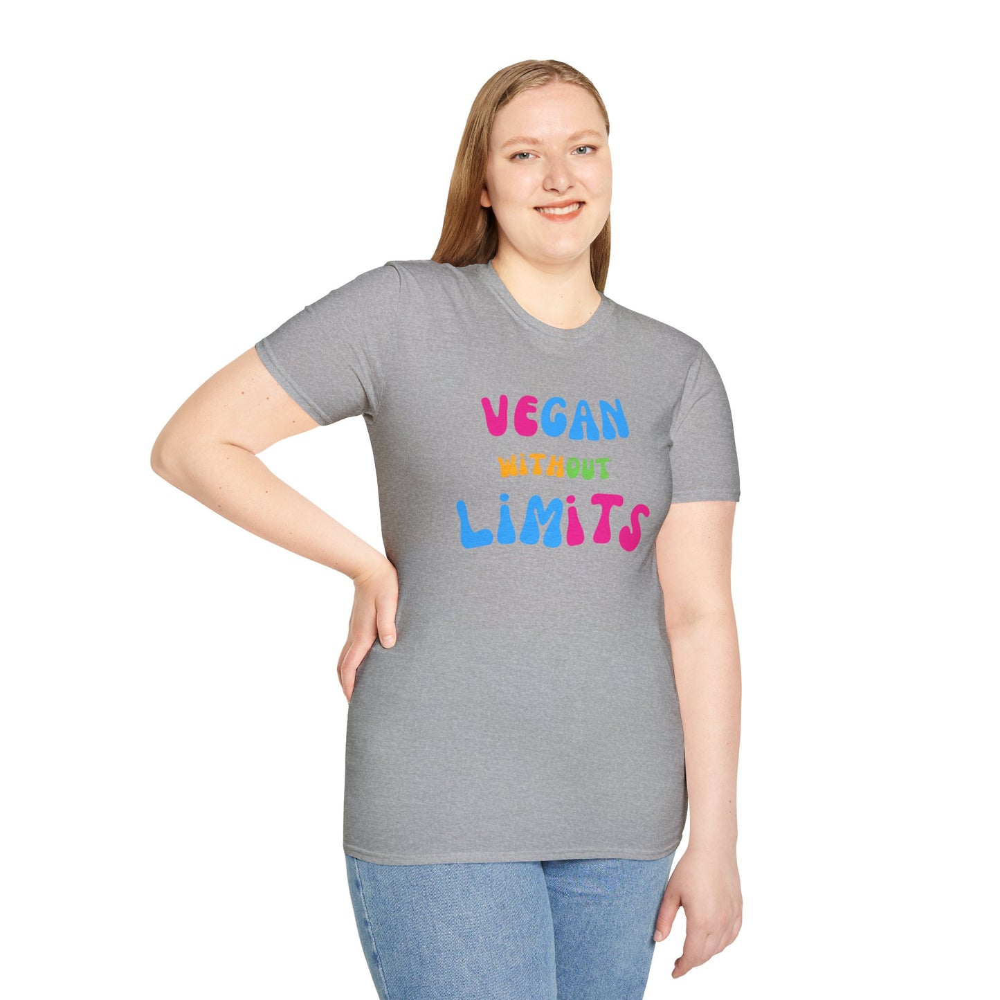 Vegan Without Limits [Unisex Softstyle Tee]