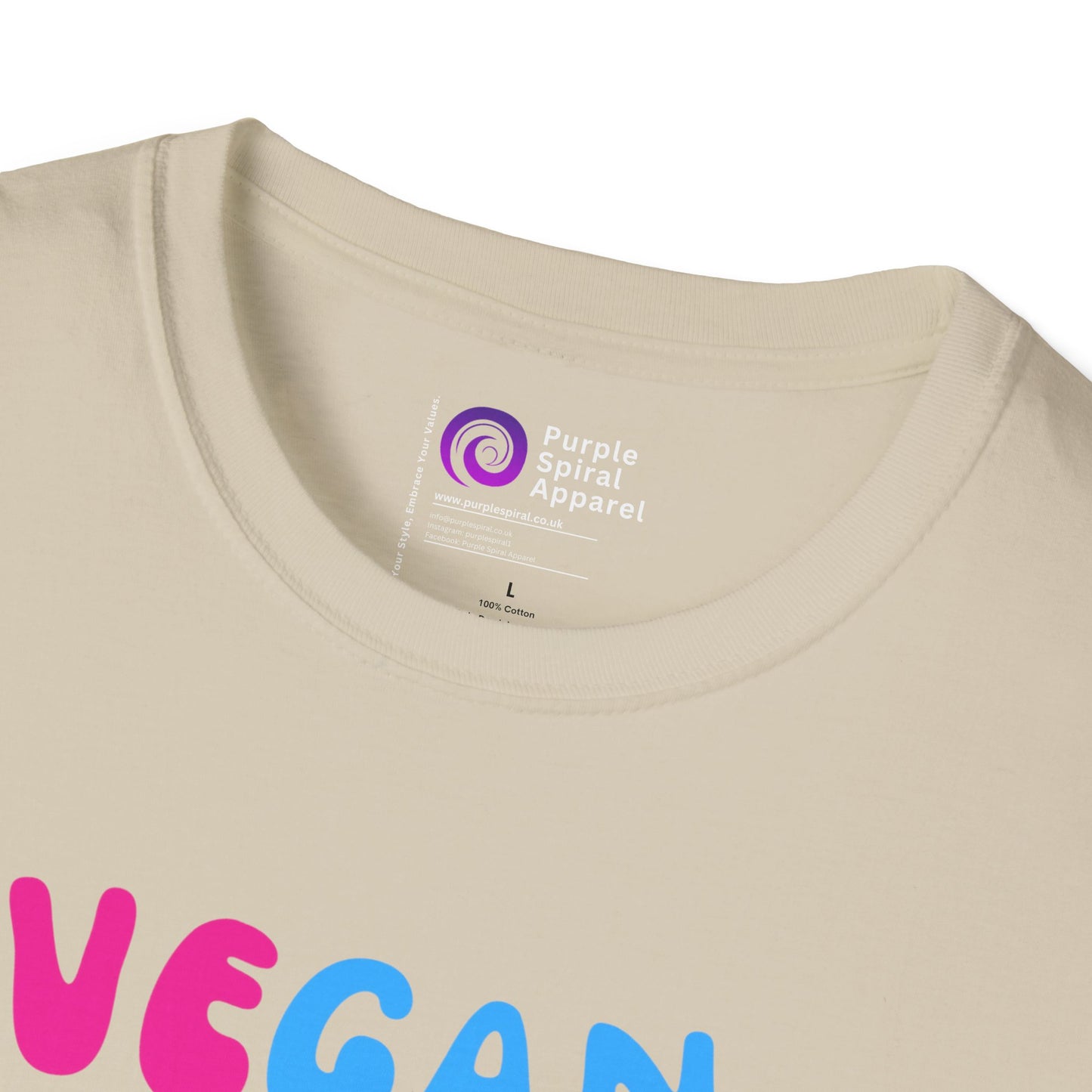 Vegan Without Limits [Unisex Softstyle Tee]