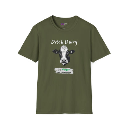 Ditch Dairy - Dark [Unisex Softstyle Tee]