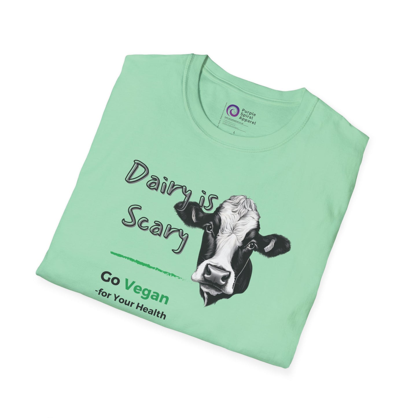 Dairy is Scary - Lighter Options [Unisex Softstyle Tee]