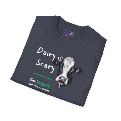 Dairy is Scary - Dark [Unisex Softstyle Tee]