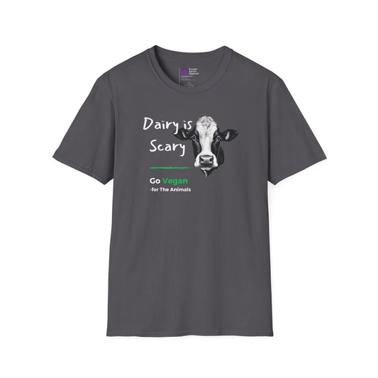 Dairy is Scary - Dark [Unisex Softstyle Tee]