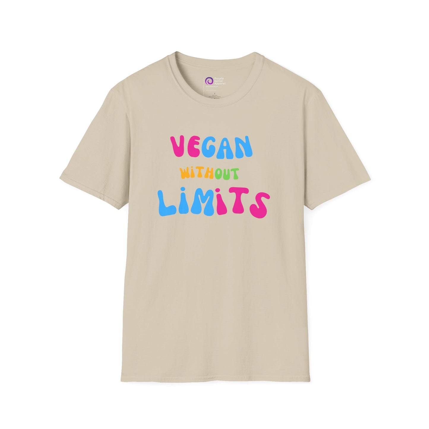 Vegan Without Limits [Unisex Softstyle Tee]