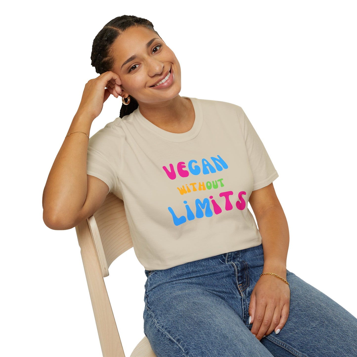 Vegan Without Limits [Unisex Softstyle Tee]