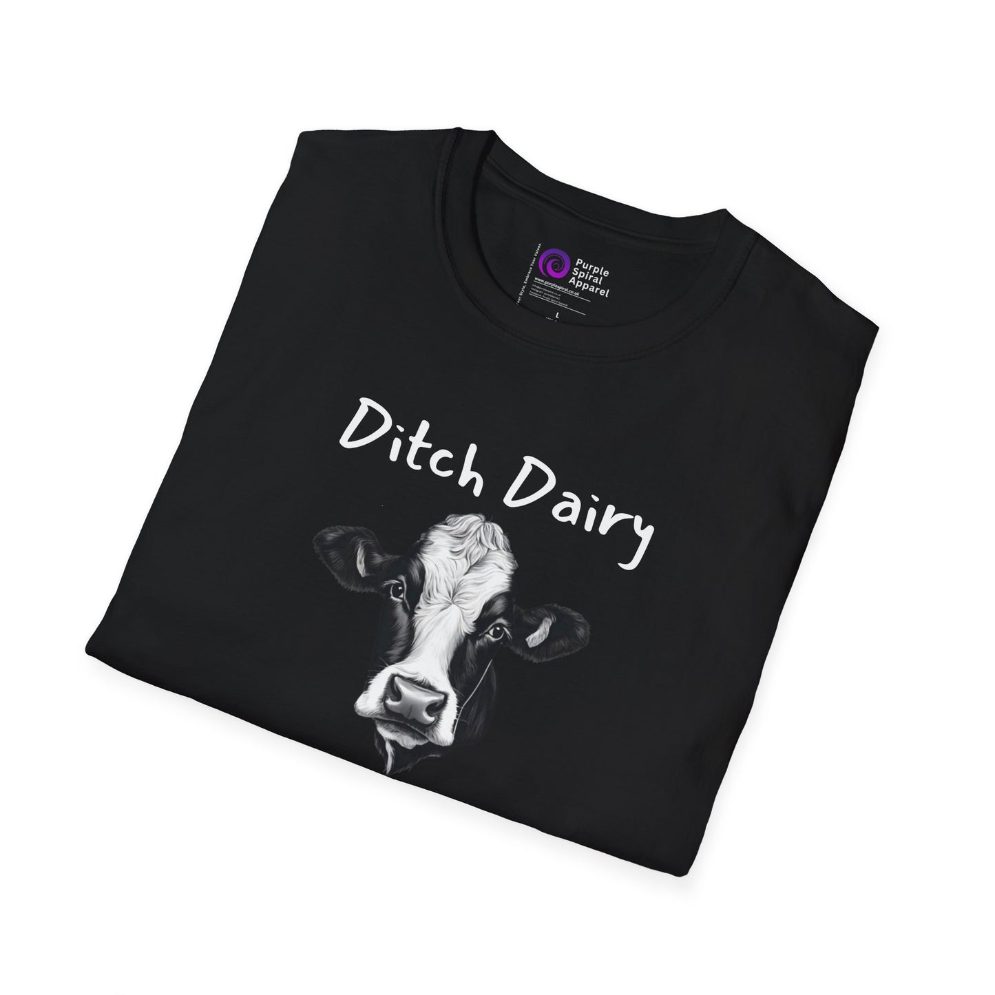 Ditch Dairy - Dark [Unisex Softstyle Tee]