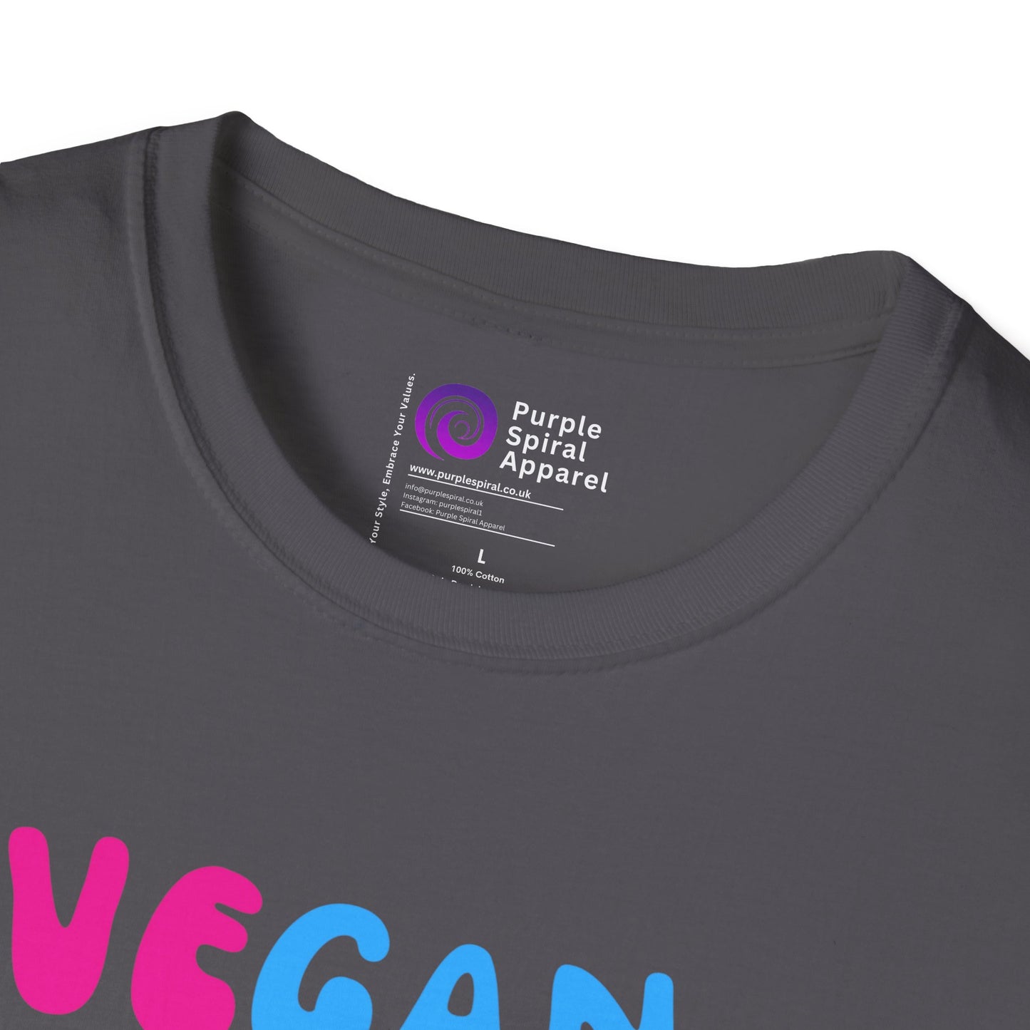 Vegan Without Limits [Unisex Softstyle Tee]