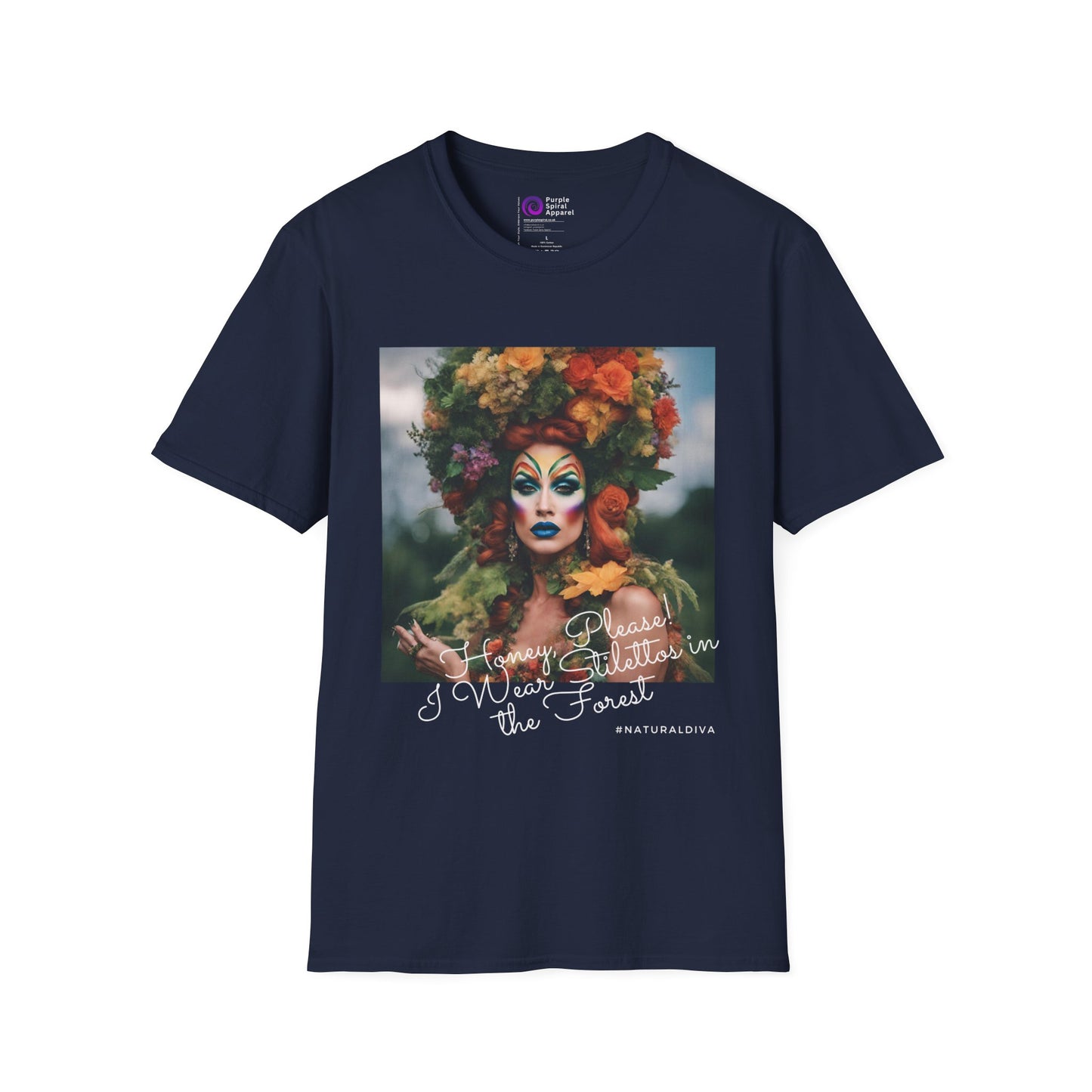 Eco-Queen in the Forest [Unisex Softstyle Tee]