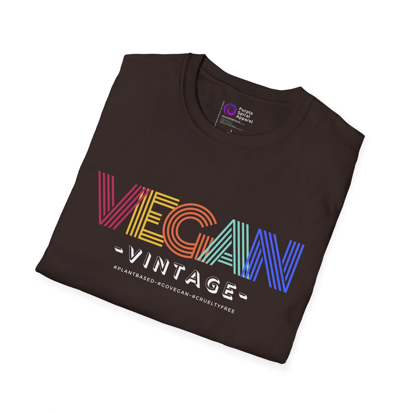 Vegan Vintage [Unisex Softstyle Tee]