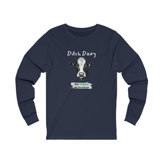 Ditch Dairy - Dark [Unisex Jersey Long Sleeve Tee]