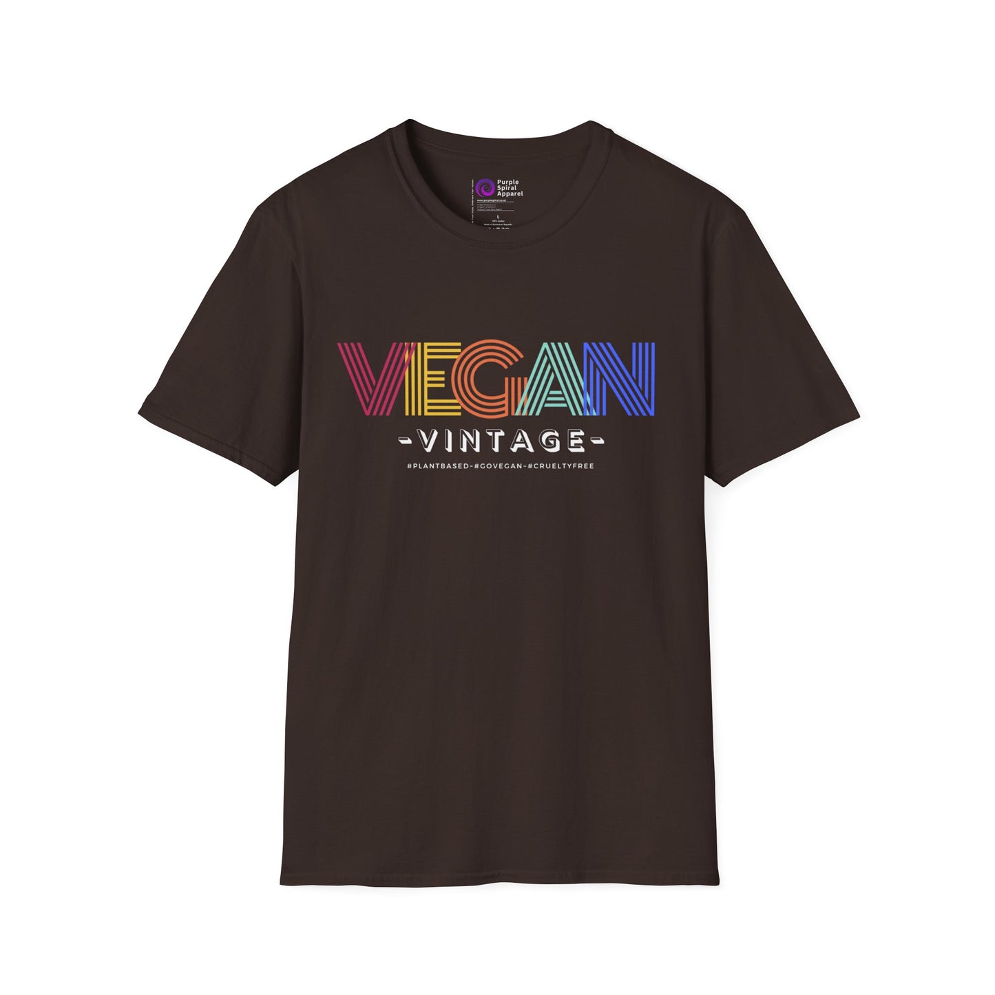 Vegan Vintage [Unisex Softstyle Tee]