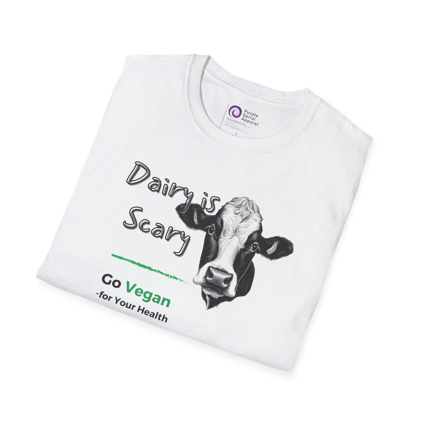 Dairy is Scary - Lighter Options [Unisex Softstyle Tee]