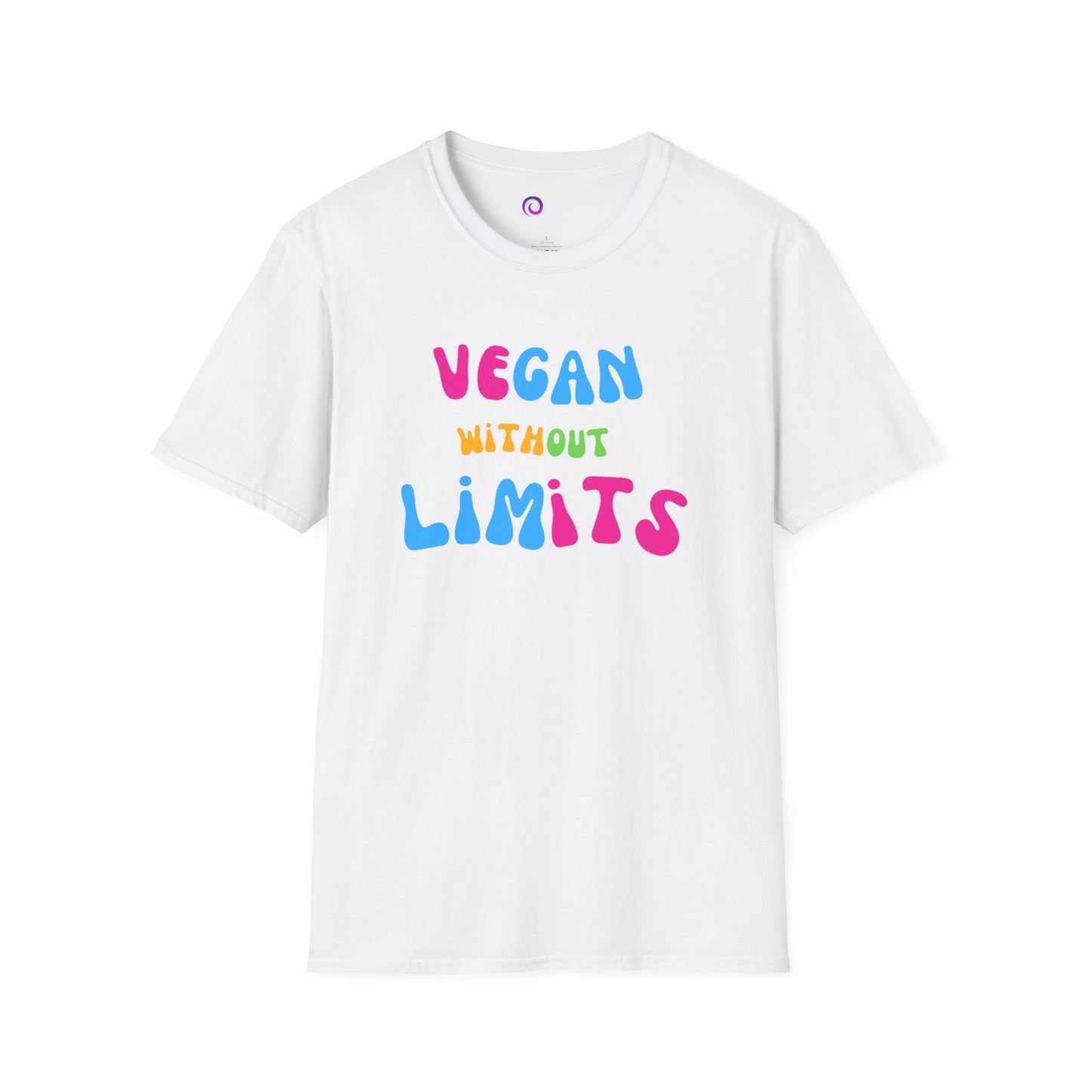 Vegan Without Limits [Unisex Softstyle Tee]