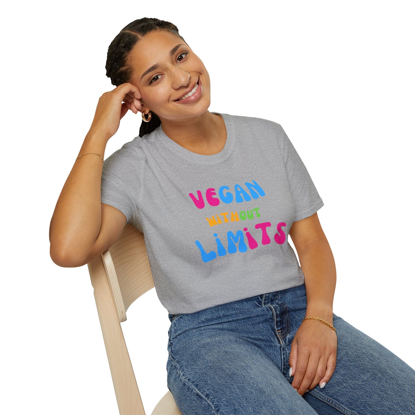 Vegan Without Limits [Unisex Softstyle Tee]