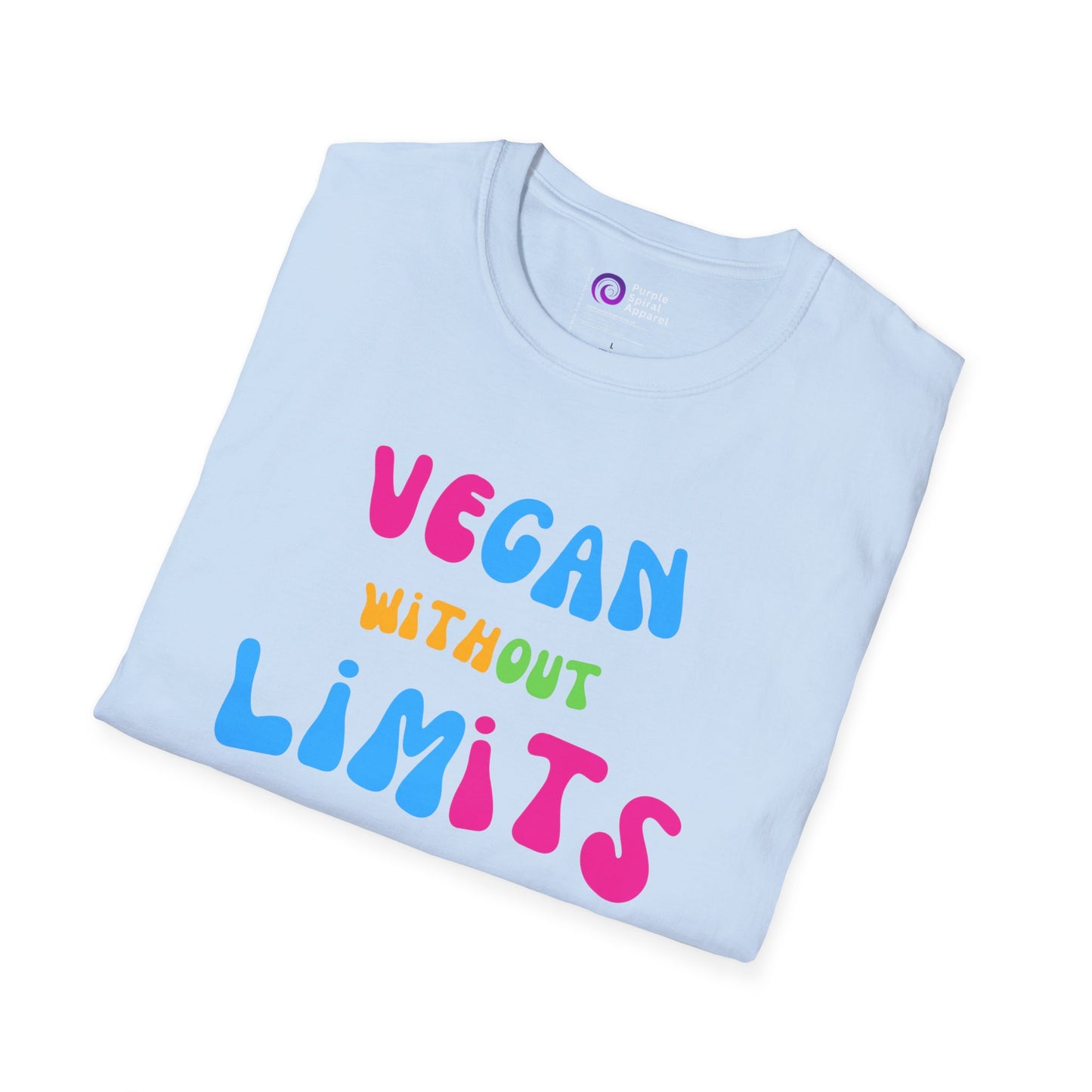 Vegan Without Limits [Unisex Softstyle Tee]