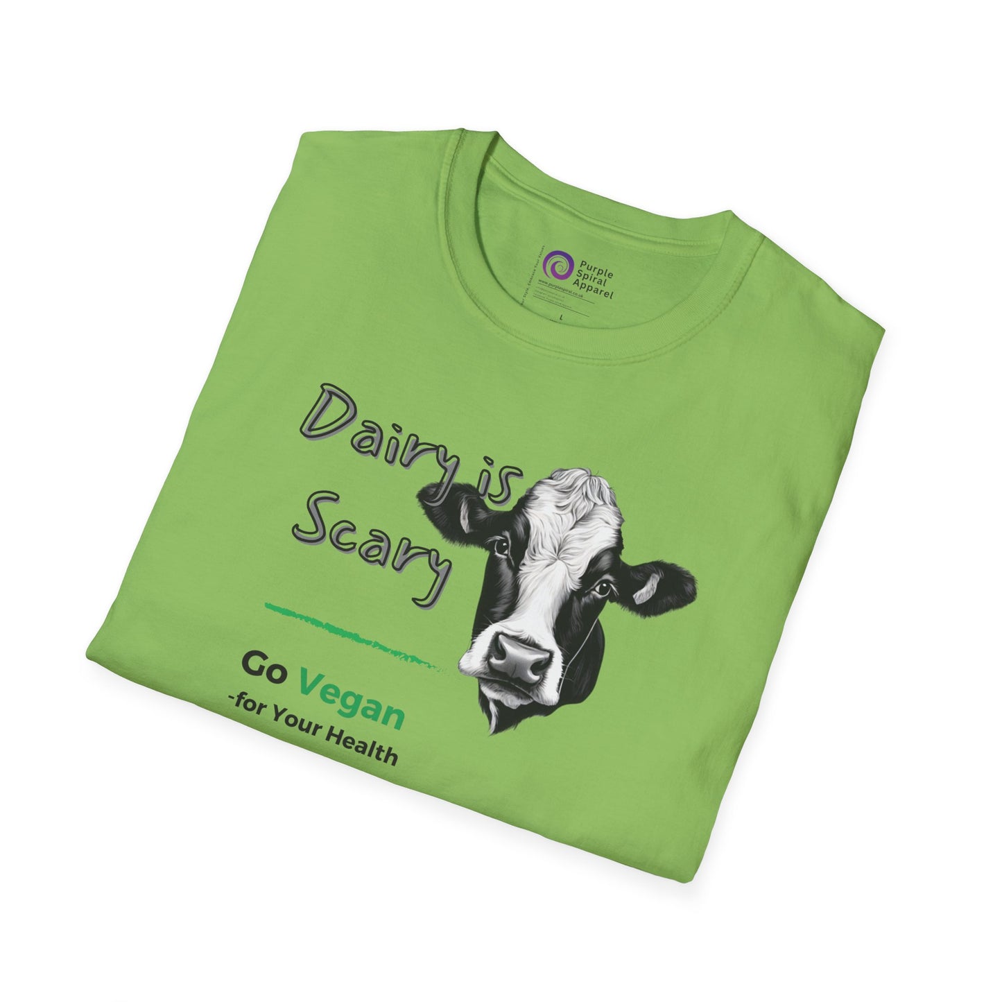 Dairy is Scary - Lighter Options [Unisex Softstyle Tee]