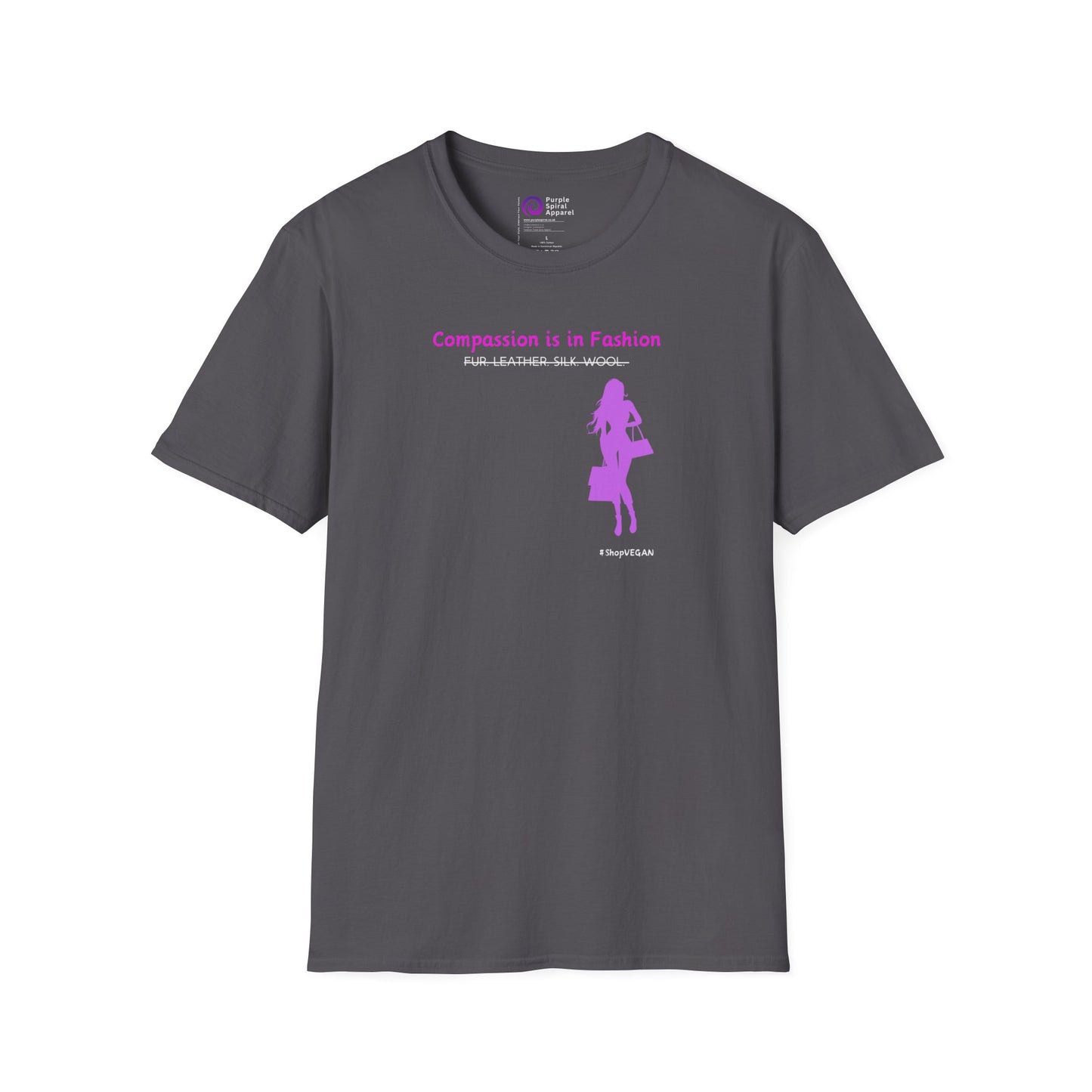 Compassion Is In Fashion [Unisex Softstyle Tee]