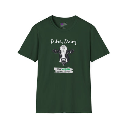 Ditch Dairy - Dark [Unisex Softstyle Tee]