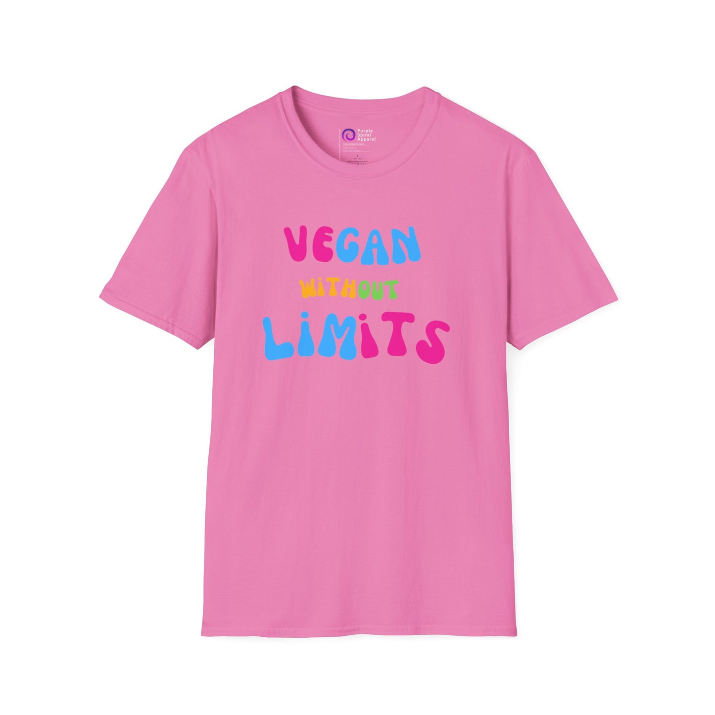 Vegan Without Limits [Unisex Softstyle Tee]