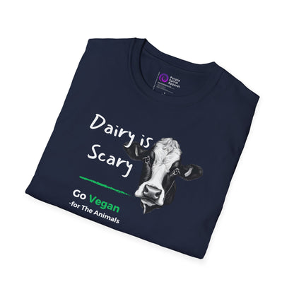 Dairy is Scary - Dark [Unisex Softstyle Tee]