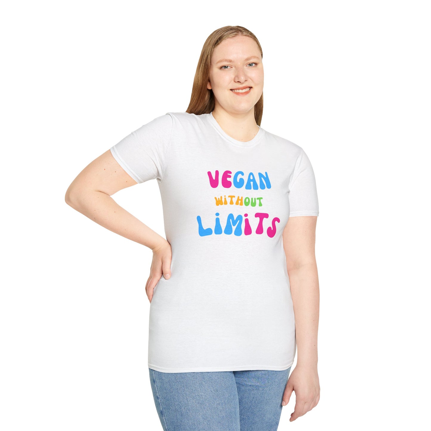 Vegan Without Limits [Unisex Softstyle Tee]