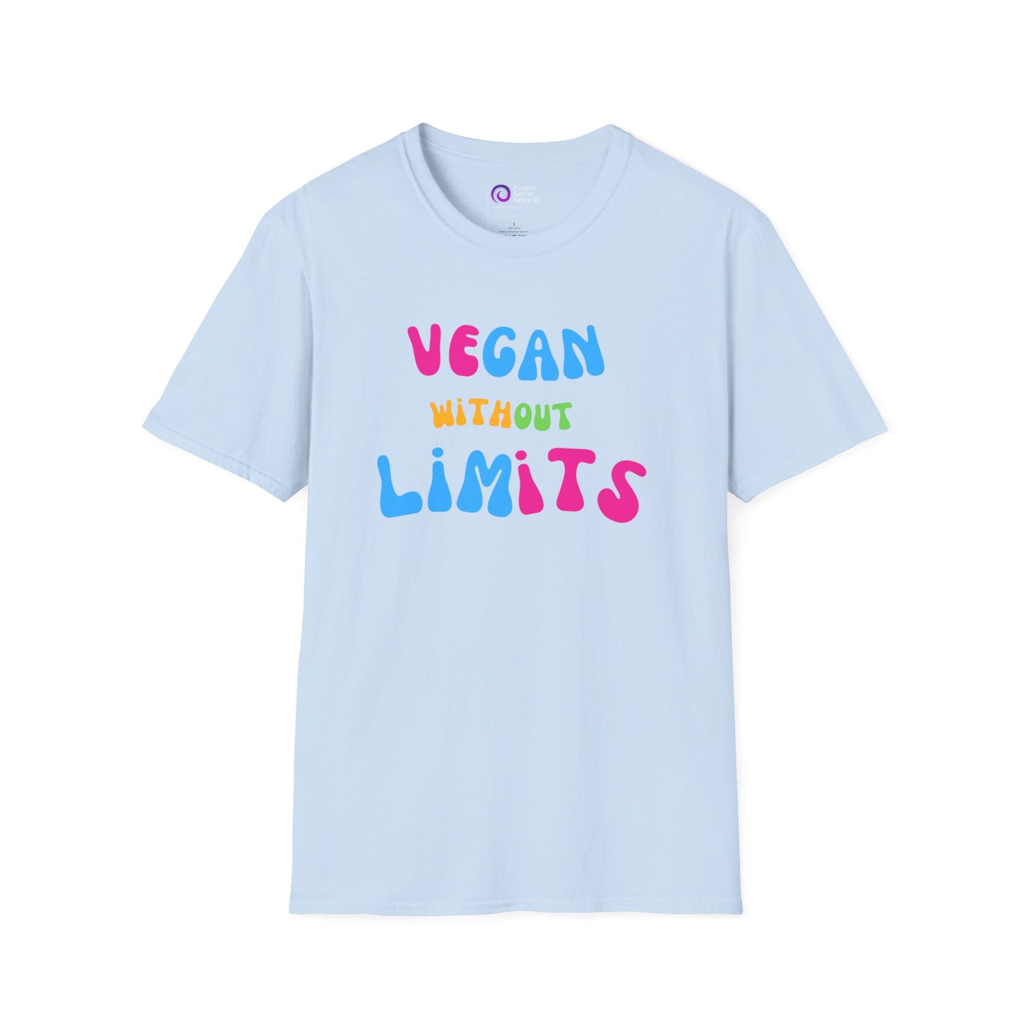 Vegan Without Limits [Unisex Softstyle Tee]