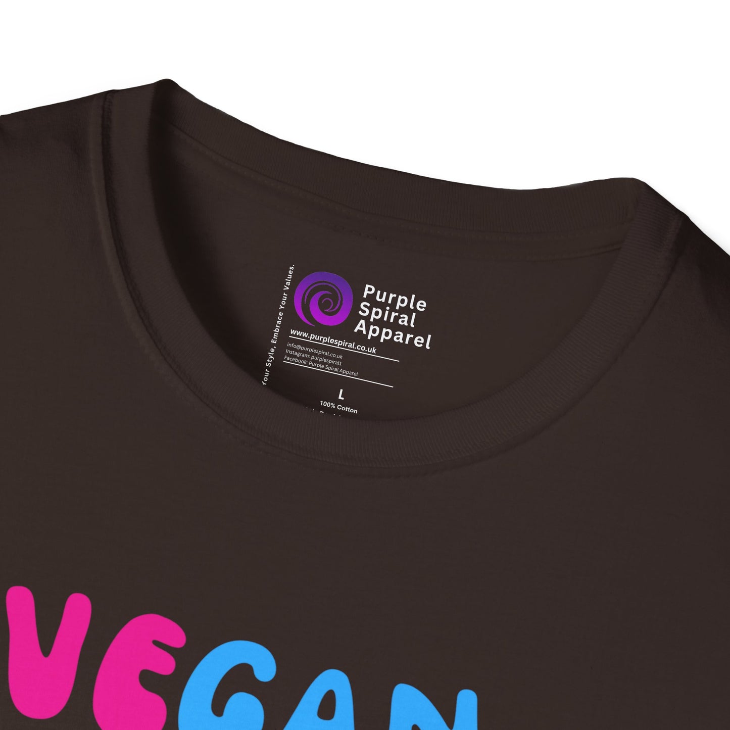 Vegan Without Limits [Unisex Softstyle Tee]