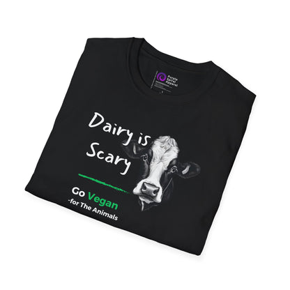 Dairy is Scary - Dark [Unisex Softstyle Tee]