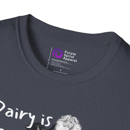 Dairy is Scary - Dark [Unisex Softstyle Tee]