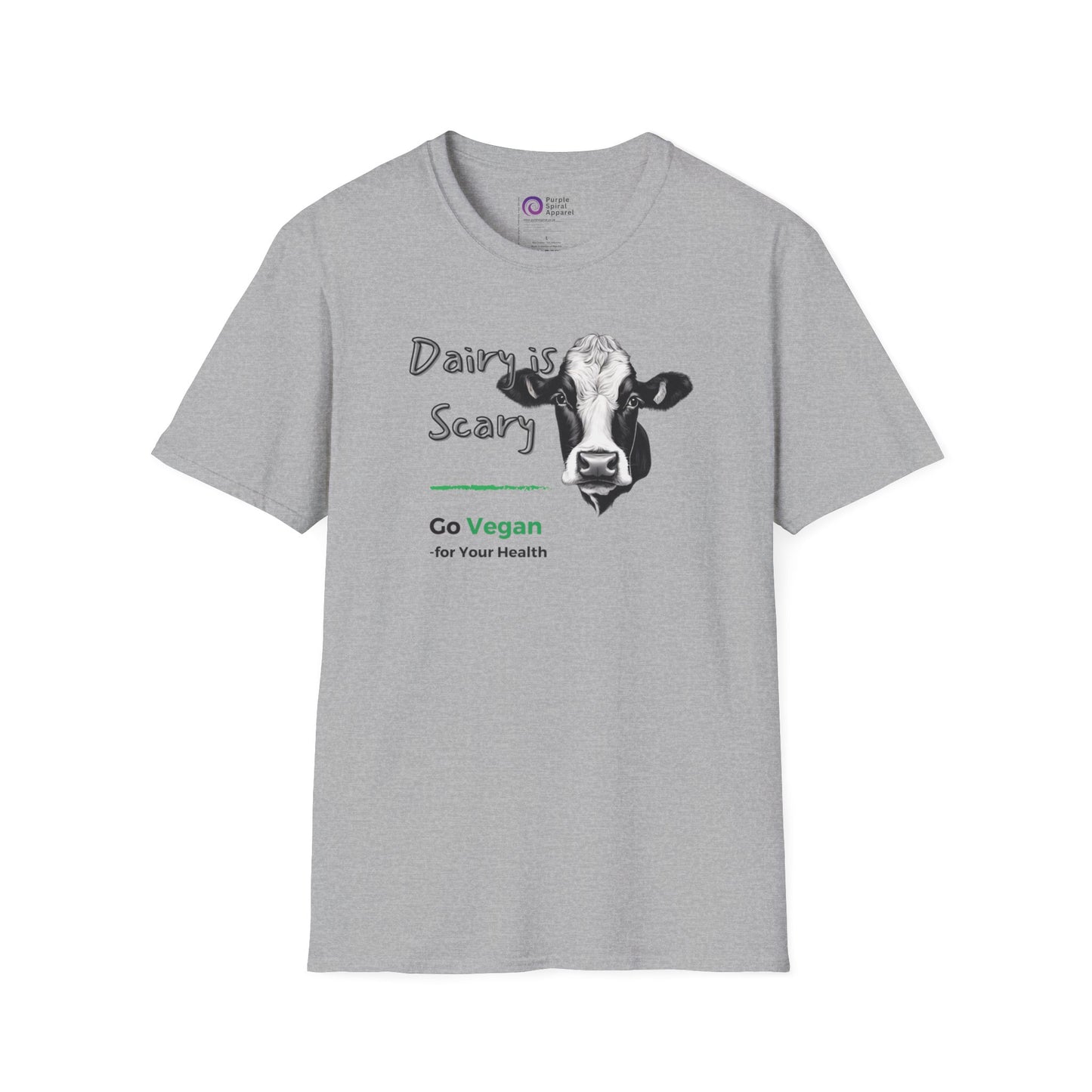 Dairy is Scary - Lighter Options [Unisex Softstyle Tee]