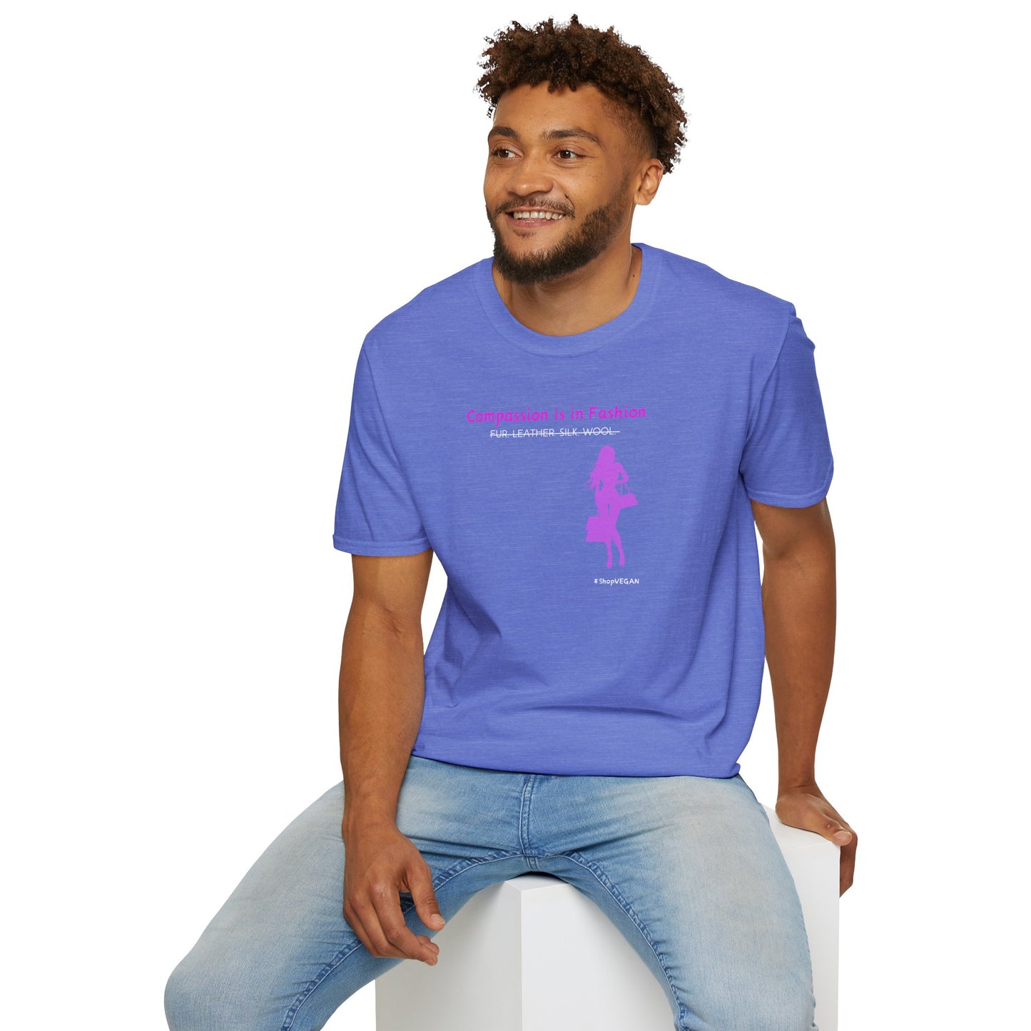 Compassion Is In Fashion [Unisex Softstyle Tee]