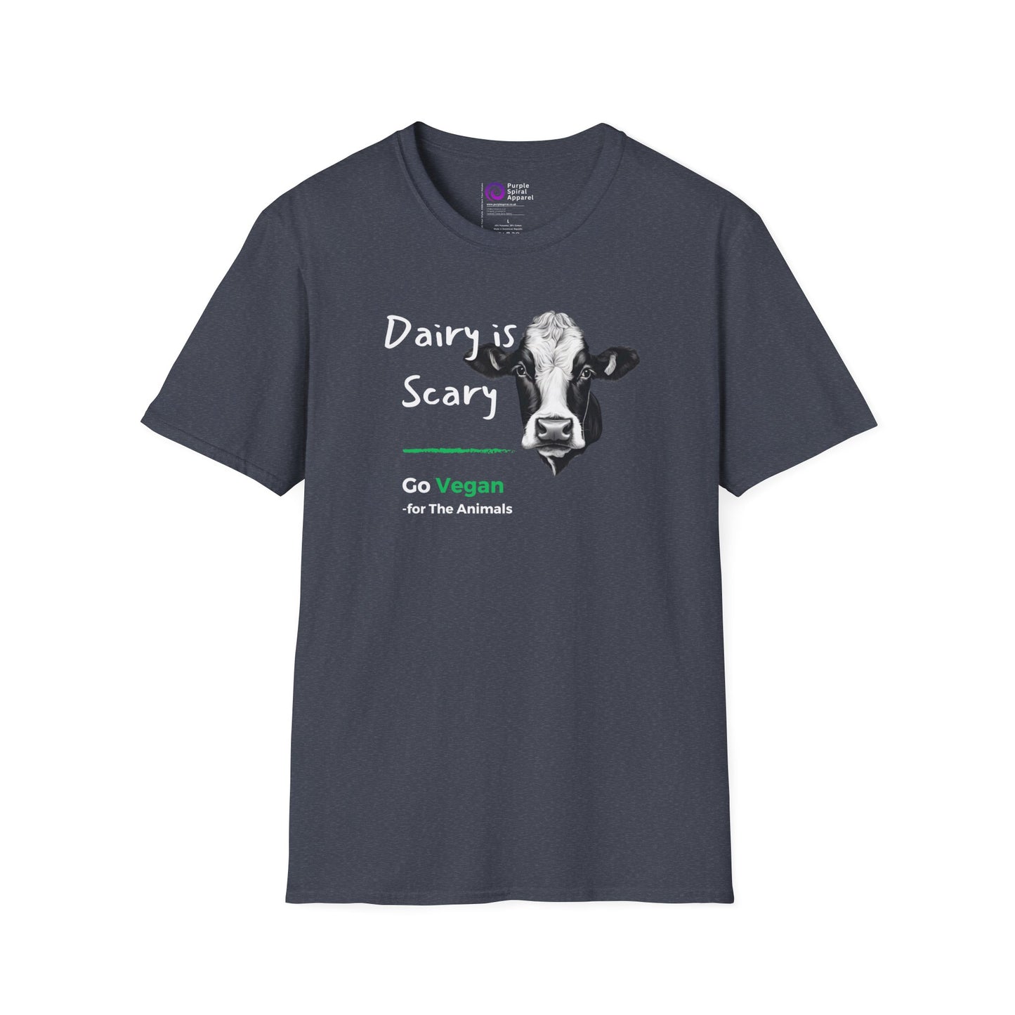 Dairy is Scary - Dark [Unisex Softstyle Tee]