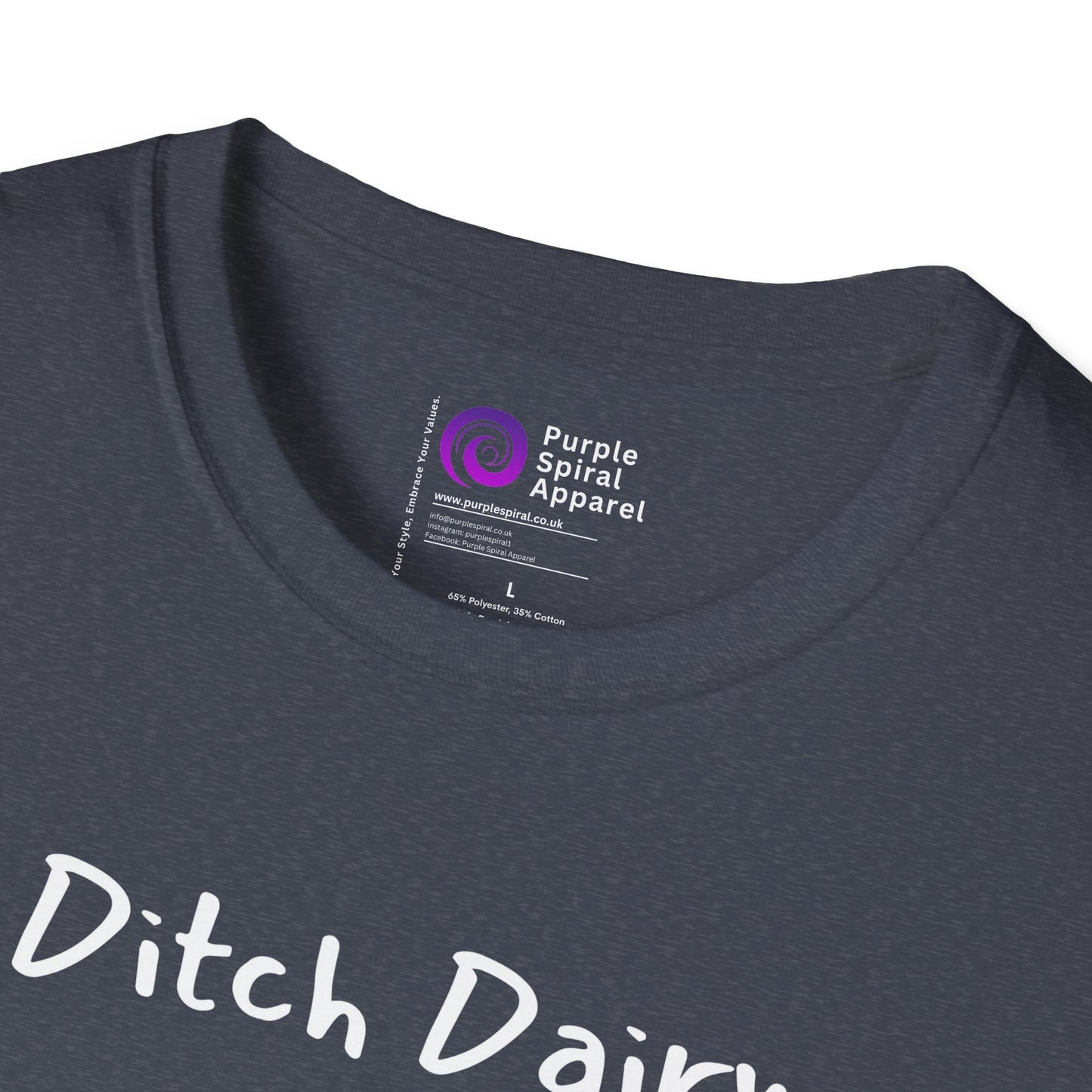 Ditch Dairy - Dark [Unisex Softstyle Tee]