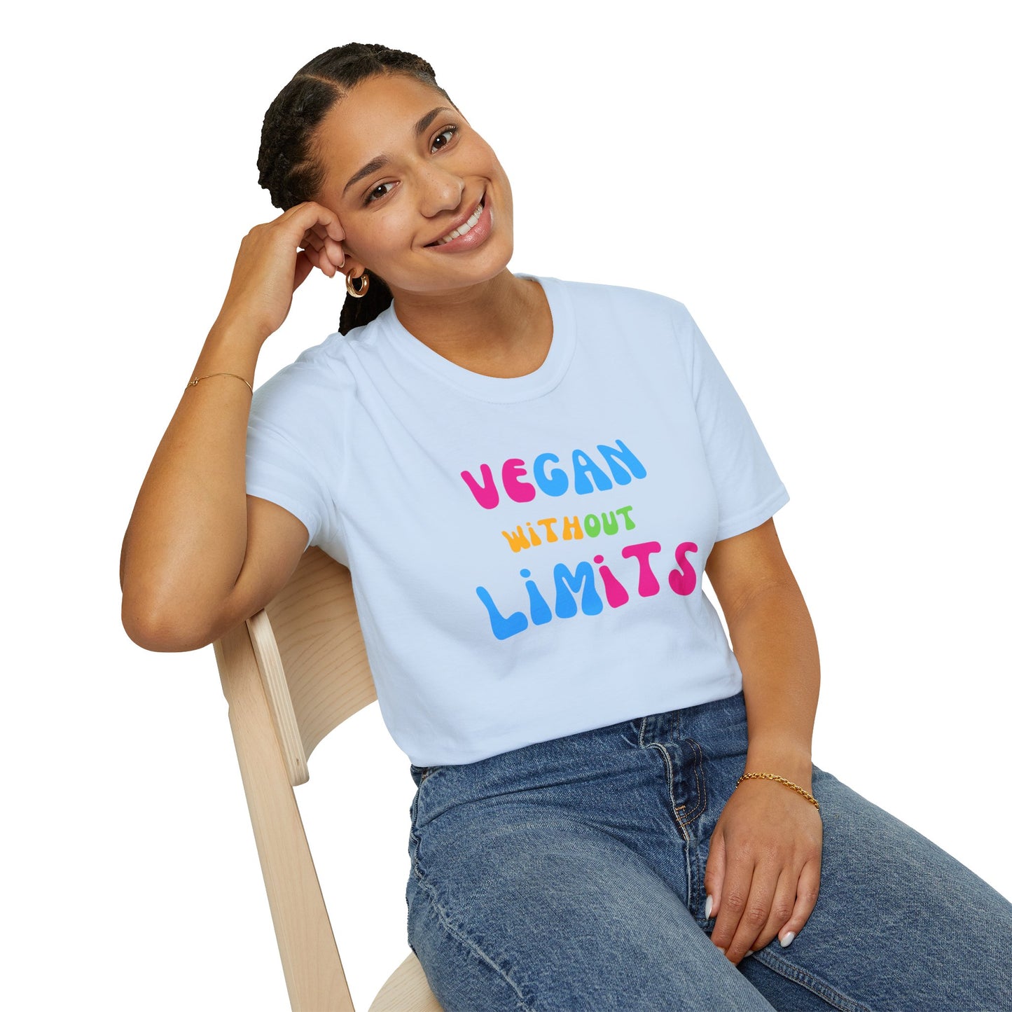 Vegan Without Limits [Unisex Softstyle Tee]