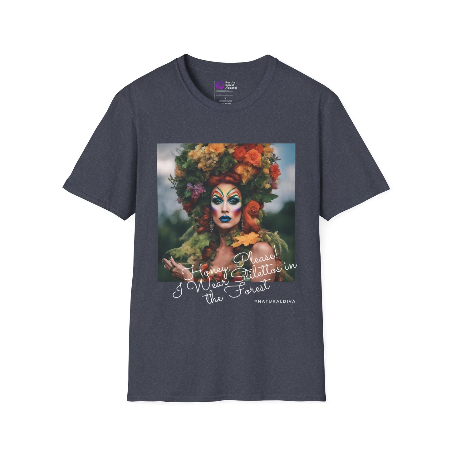 Eco-Queen in the Forest [Unisex Softstyle Tee]